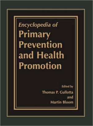 The Encyclopedia of Primary Prevention and Health Promotion magazine reviews