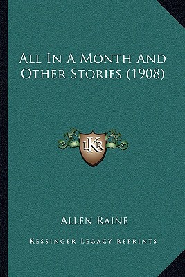 All in a Month and Other Stories magazine reviews