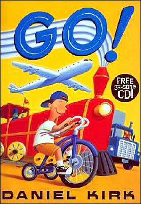 Go!, Rhymes to read aloud, songs to sing along, fun for everyone! From the airplane in the sky to the freight train on the track, from fire truck on the highway to the tricycle on the sidewalk, kids love things that GO! In this fabulous book-and-CD combo, accl, Go!