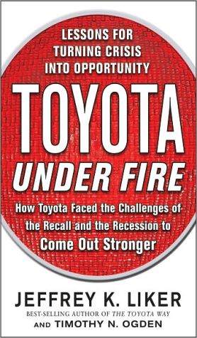 Toyota Under Fire: Lessons for Turning Crisis into Opportunity book written by Jeffrey Liker