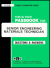 Senior Engineering Materials Technician book written by National Learning Corporation