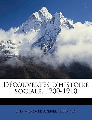 Dcouvertes D'Histoire Sociale, 1200-1910 magazine reviews