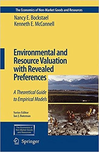 Environmental and resource valuation with revealed preferences magazine reviews