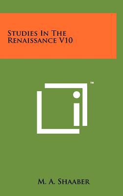Studies in the Renaissance V10 magazine reviews