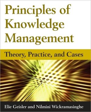 Principles of Knowledge Management magazine reviews