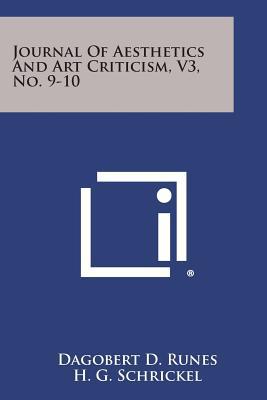 Journal of Aesthetics and Art Criticism, V3, No. 9-10 magazine reviews
