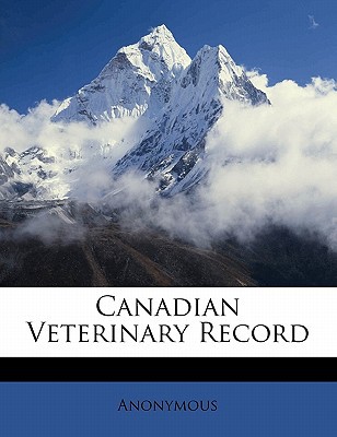 Canadian Veterinary Record magazine reviews