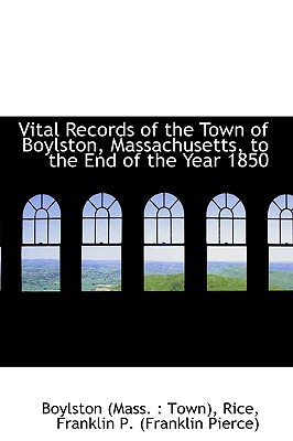 Vital Records of the Town of Boylston magazine reviews