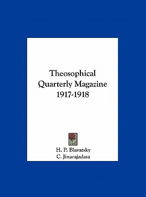 Theosophical Quarterly Magazine 1917-1918 magazine reviews