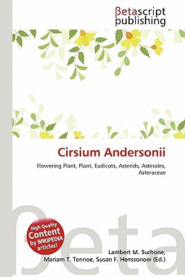Cirsium Andersonii magazine reviews