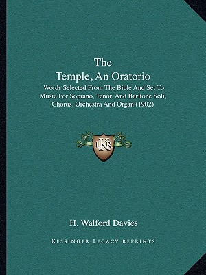 The Temple, an Oratorio magazine reviews