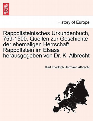 Rappoltsteinisches Urkundenbuch, 759-1500 magazine reviews