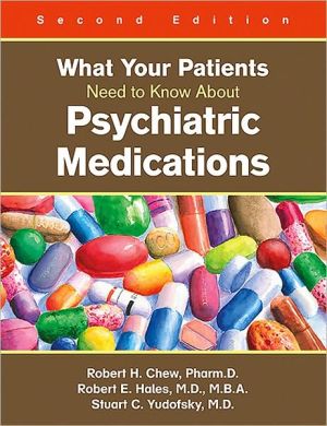 What Your Patients Need to Know About Psychiatric Medications magazine reviews