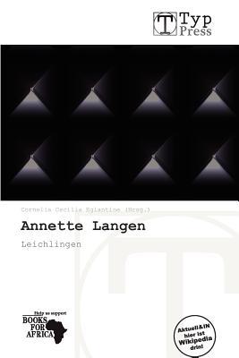 Annette Langen magazine reviews