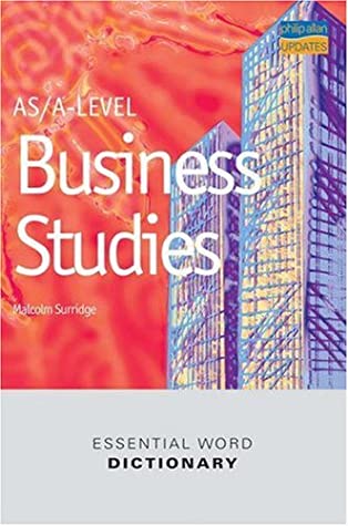 As/A Level Business Studies Essential Word Dictionary magazine reviews