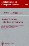 Recent Trends in Data Type Specification magazine reviews