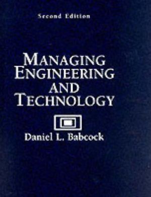 Managing Engineering+technology book written by Babcock