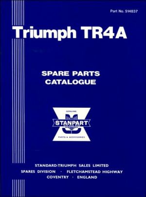 Triumph TR4A Spare Parts Catalogue magazine reviews