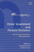 Firms' Investment and Finance Decisions magazine reviews