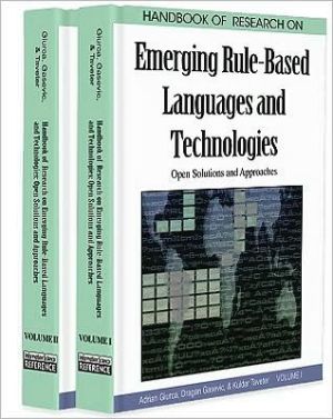 Handbook of Research on Emerging Rule-Based Languages and Technologies, 2-Volume Set magazine reviews