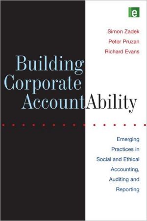 Building Corporate Accountability The Emerging Practice of Social & Ethical Accounting magazine reviews