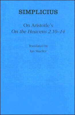 On Aristotle's "On the Heavens 2.10-14" book written by Aristotle