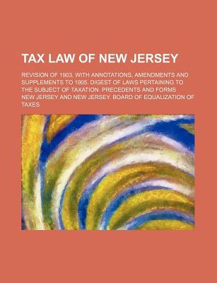 Tax Law of New Jersey magazine reviews