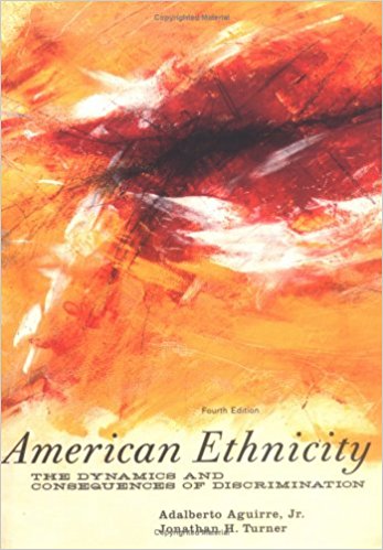 American ethnicity book written by Adalberto Aguirre,Jonathan H Turner
