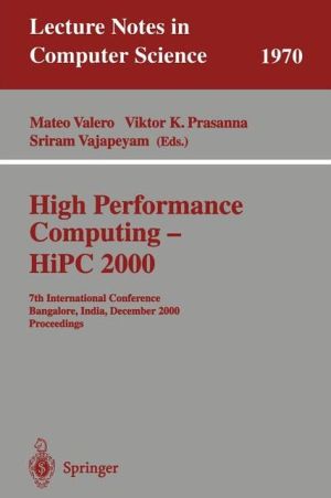 High Performance Computing - HiPC 2000 magazine reviews