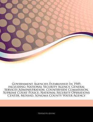 Articles on Government Agencies Established in 1949, Including magazine reviews