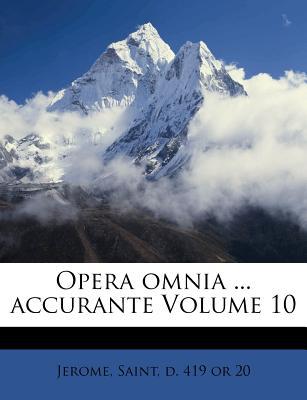 Opera Omnia ... Accurante Volume 10 magazine reviews