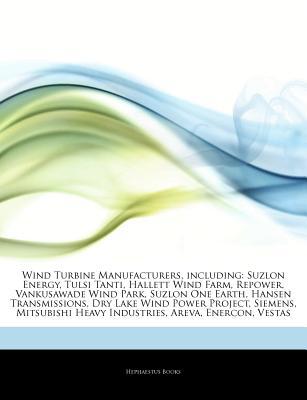 Articles on Wind Turbine Manufacturers, Including magazine reviews