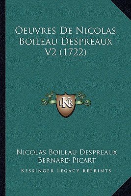 Oeuvres de Nicolas Boileau Despreaux V2 magazine reviews