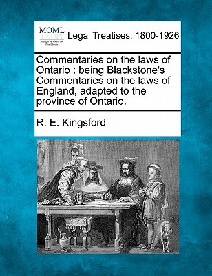 Commentaries on the Laws of Ontario magazine reviews