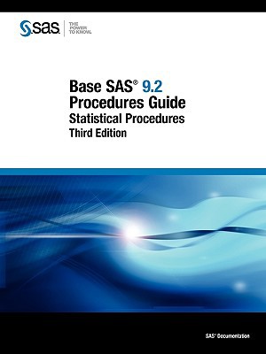Base SAS 9.2 Procedures Guide: Statistical Procedures magazine reviews