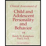 Clinical assessment of child and adolescent personality and behavior magazine reviews