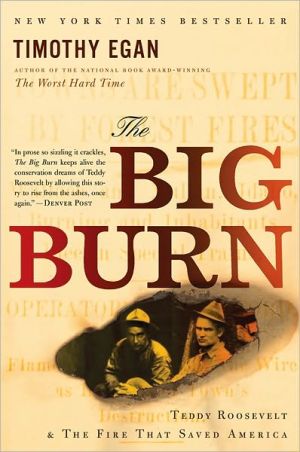 The Big Burn: Teddy Roosevelt and the Fire That Saved America book written by Timothy Egan