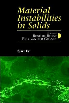 Material Instabilities In Solids book written by De Borst