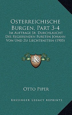 Osterreichische Burgen, Part 3-4 magazine reviews