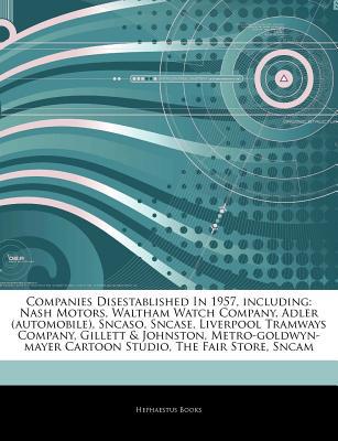 Articles on Companies Disestablished in 1957, Including magazine reviews