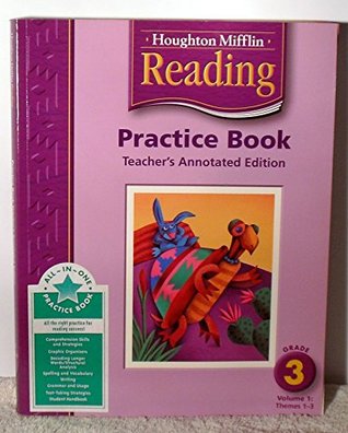 Houghton Mifflin Reading Practice Book - Teacher's Edition: Grade 3 Volume 1 magazine reviews