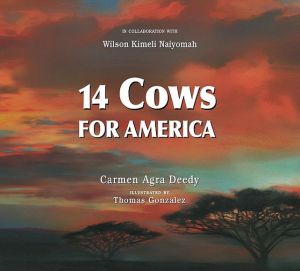 14 Cows for America book written by Carmen Agra Deedy