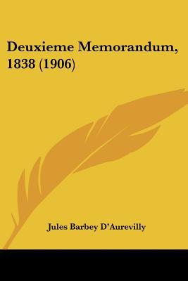 Deuxieme Memorandum, 1838 magazine reviews