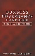Business governance handbook magazine reviews