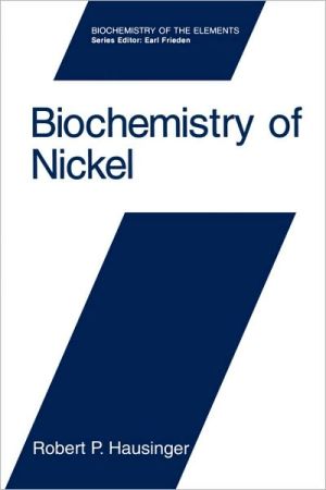 Biochemistry Of Nickel magazine reviews