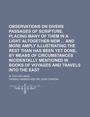Observations on Divers Passages of Scripture magazine reviews