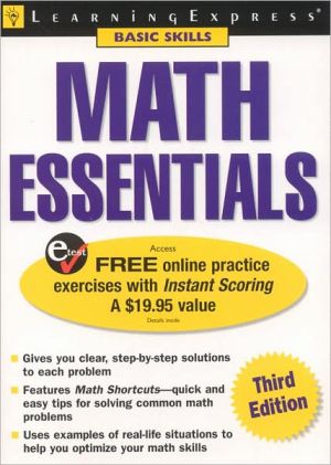 Math Essentials book written by LearningExpress Editors