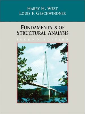 Structural Analysis 2e book written by West