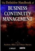 The definitive handbook of business continuity management magazine reviews