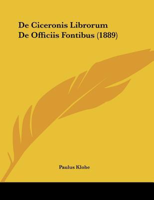 de Ciceronis Librorum de Officiis Fontibus magazine reviews